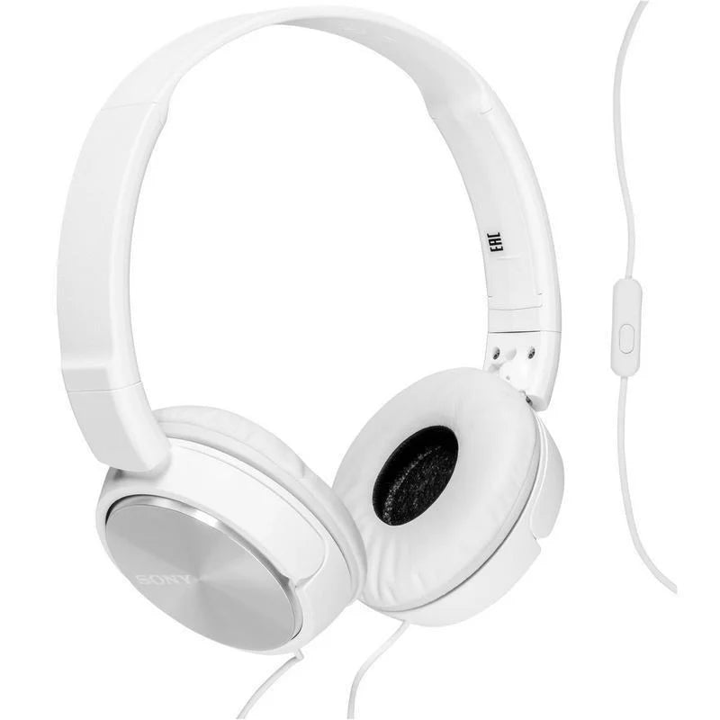 Audífonos, Over Ear, MDRZX310AP/WHITE, Sony, Alámbrico, Blanco