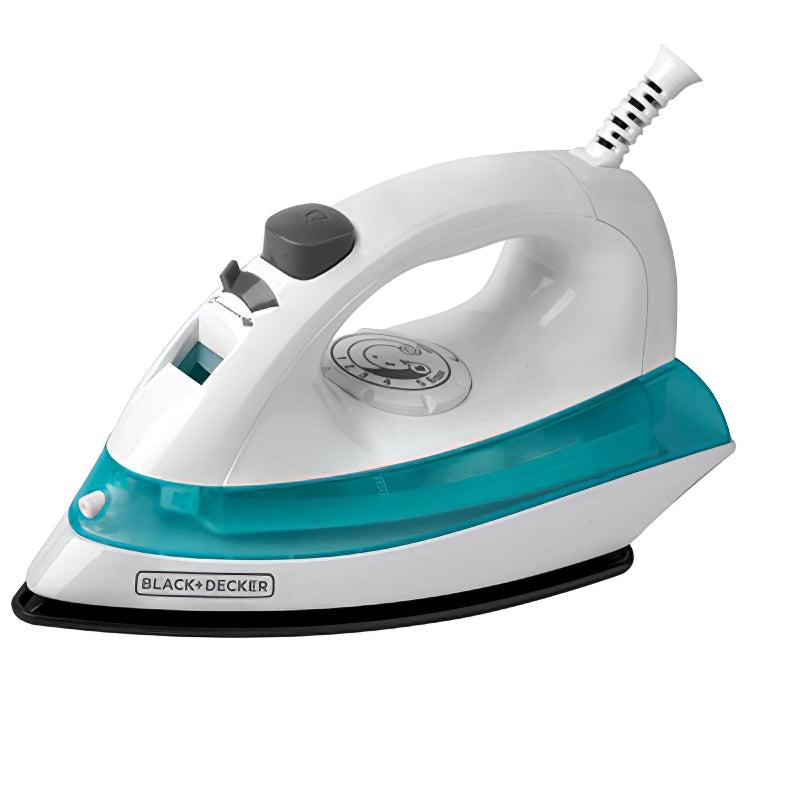 BLACK & DECKER PLANCHA VAPOR IRBD100 CELESTE SUELA ANTIADHERENTE SPRAY Y ROCIAD