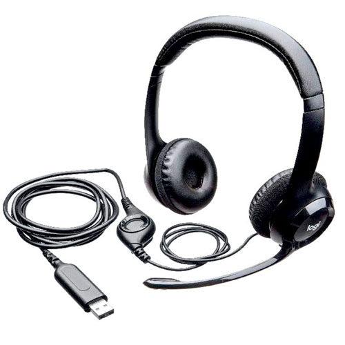 LOGITECH H390 HEADSET ALAMBRICO NEGRO