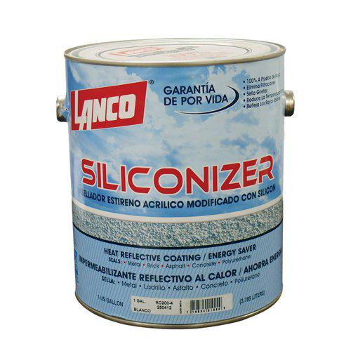 LANCO PINTURA LINEA SILICONIZER BLANCO GALON