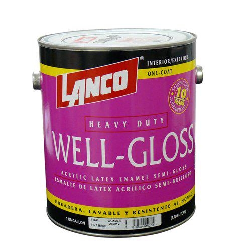 LANCO PINTURA BASE WELL GLOSS TINT GALON