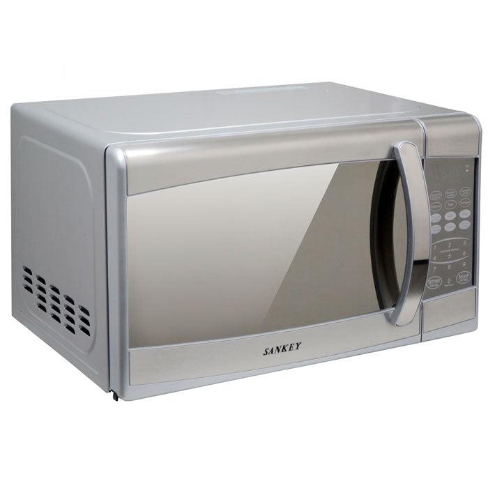SANKEY MICROONDAS CONVENCIONAL 0.7 PC MW-758SS GRIS 700 WATTS DE POTENCIA 20 LITRO