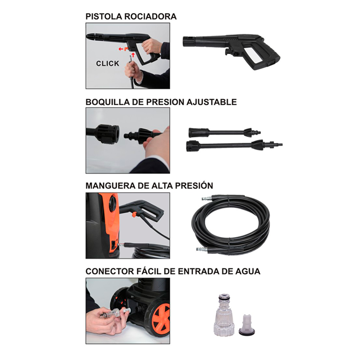Hidro lavadora Sankey modelo: HP-7L1303