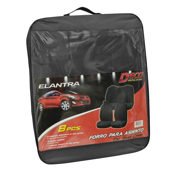 FORRO PARA ASIENTO PARA AUTO COLOR NEGRO PARA MODELO ELANTRA 16 9845 N