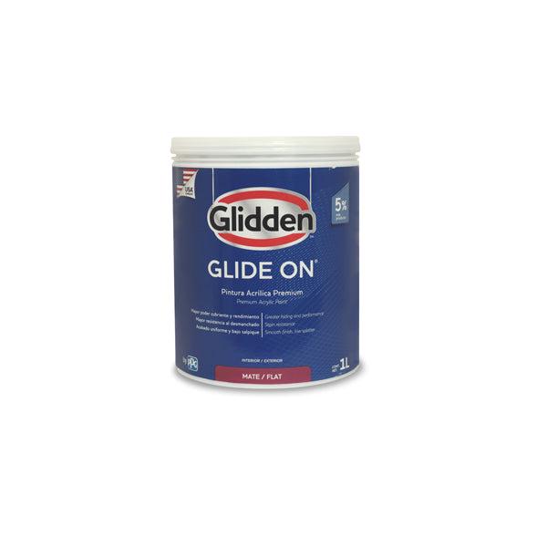 GLIDDEN PINTURA BASE GLIDE-ON ACRILICA MATE DEEP 1/4 GALON