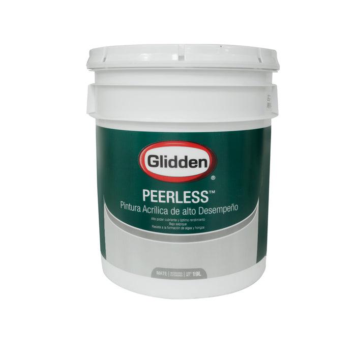GLIDDEN PINTURA BASE PEERLESS ACRILICA MATE PASTEL 5 GALONES
