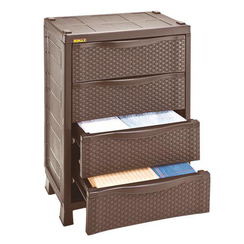 ARMARIO CAJONERO PLASTICO 7510-XP COLOR WENGUE