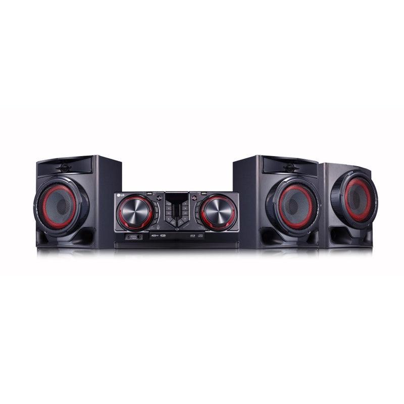 Minicomponente, 720W, CJ45.DPANLLK, LG, Bluetooth y funciones DJ/Karaoke