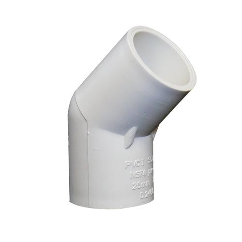 Amanco Codo Pvc 1 X 45