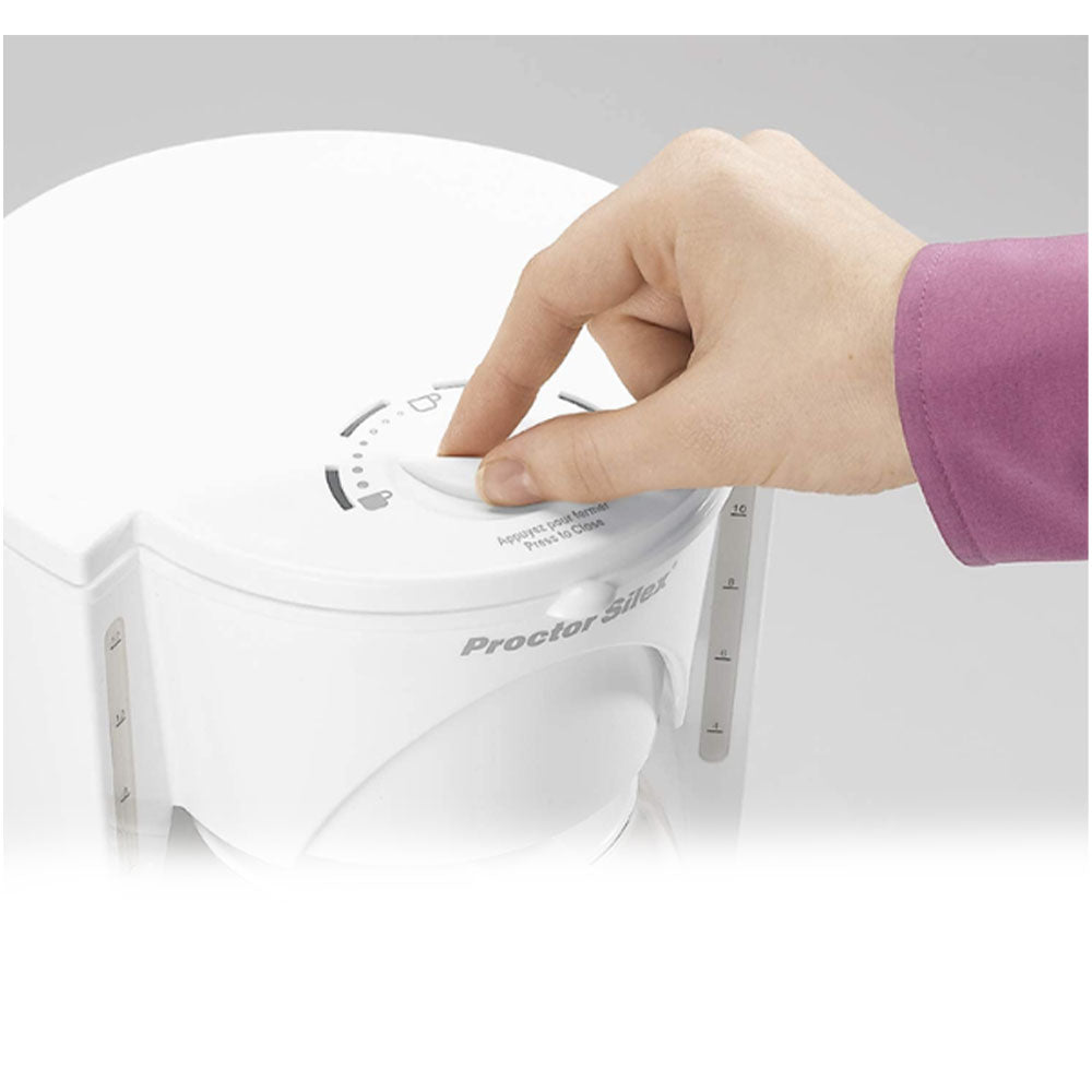 Cafetera de 12T PS48521RY-MX Protor Silex filtro permanante