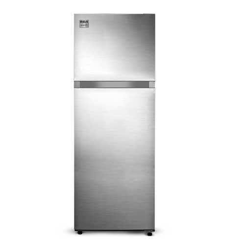 Refrigeradora 18pc RCRN182INV RCA color gris parrilla de vidrio templado compresor inverter