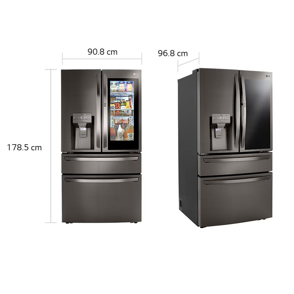 Refrigeradora LG 4 puertas 30pc LM85SXD instaView Door