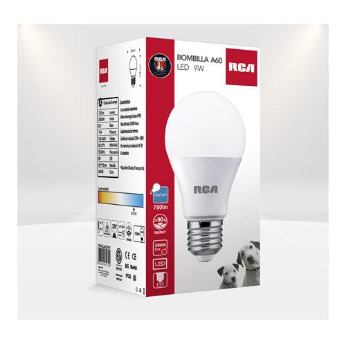 RCA BOMBILLO LED A60 9W E27 85-277V 6500K