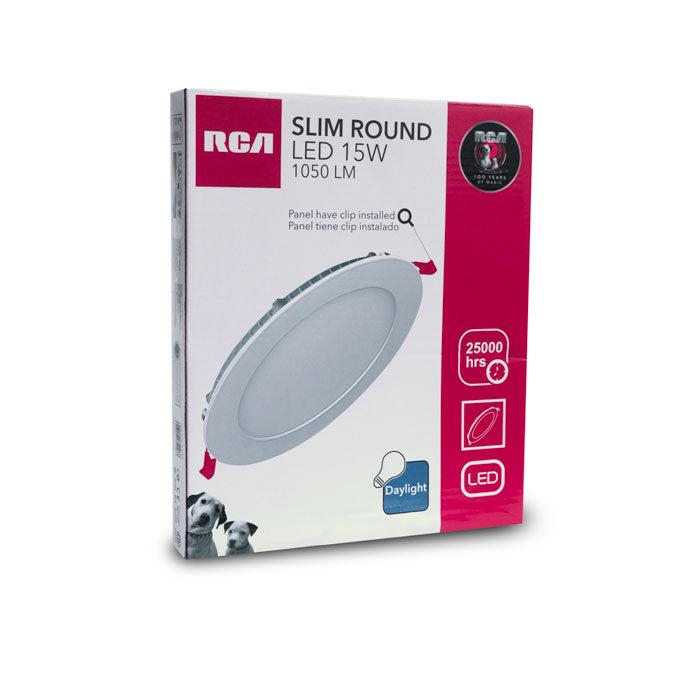 RCA ROUND PANEL LED 15W 85-277V 6500K PARA EMBUTIR