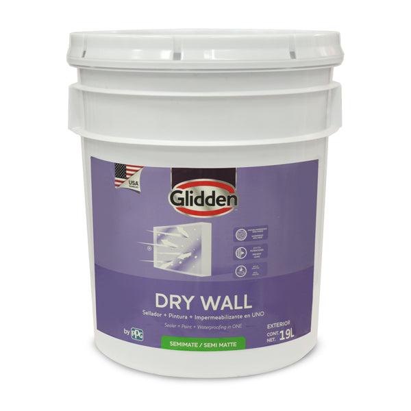 Pintura impermeabilizante especial Dry Wall Glidden pastel 5 galones