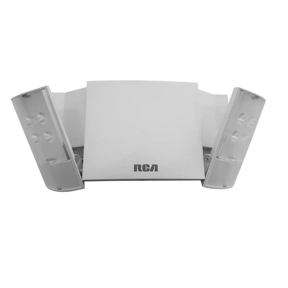 RCA LAMPARA DE EMERGENCIA RLEM4 FLAT MOVIBLE 120-277VAC