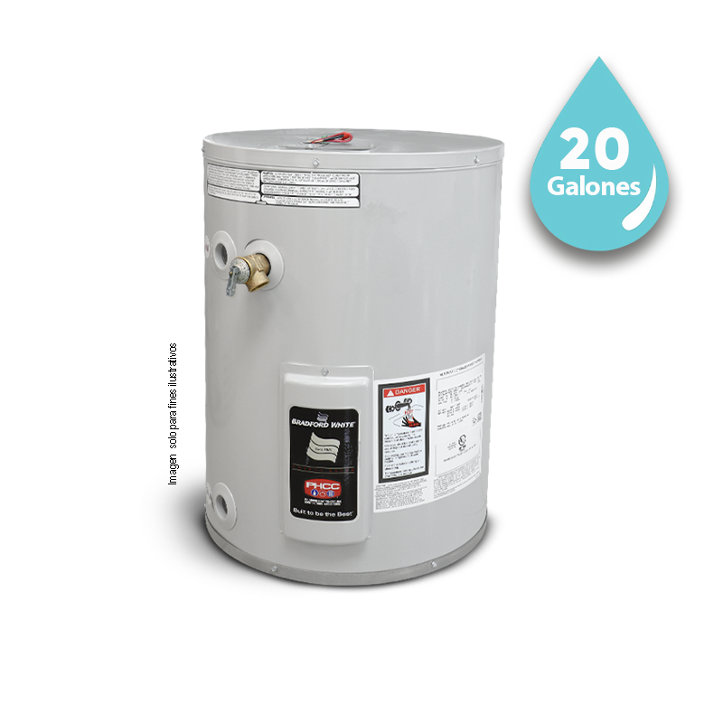 Calentador de agua eléctrico de 20gls RE120U6SS Bradford White