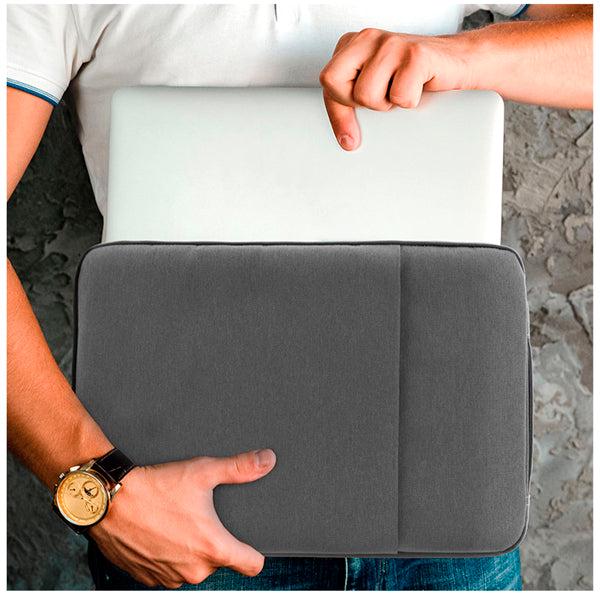 KLIP FUNDA 15.6" CON ESPACIO EXTRA Y AGARRADERA KNS-420SV SILVER