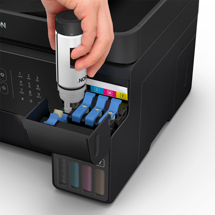 Impresora EPSON L5590 rellenado multifuncional usb wifi ethernet C11CK57301 escanea hasta 8.5 x14 (página legal)