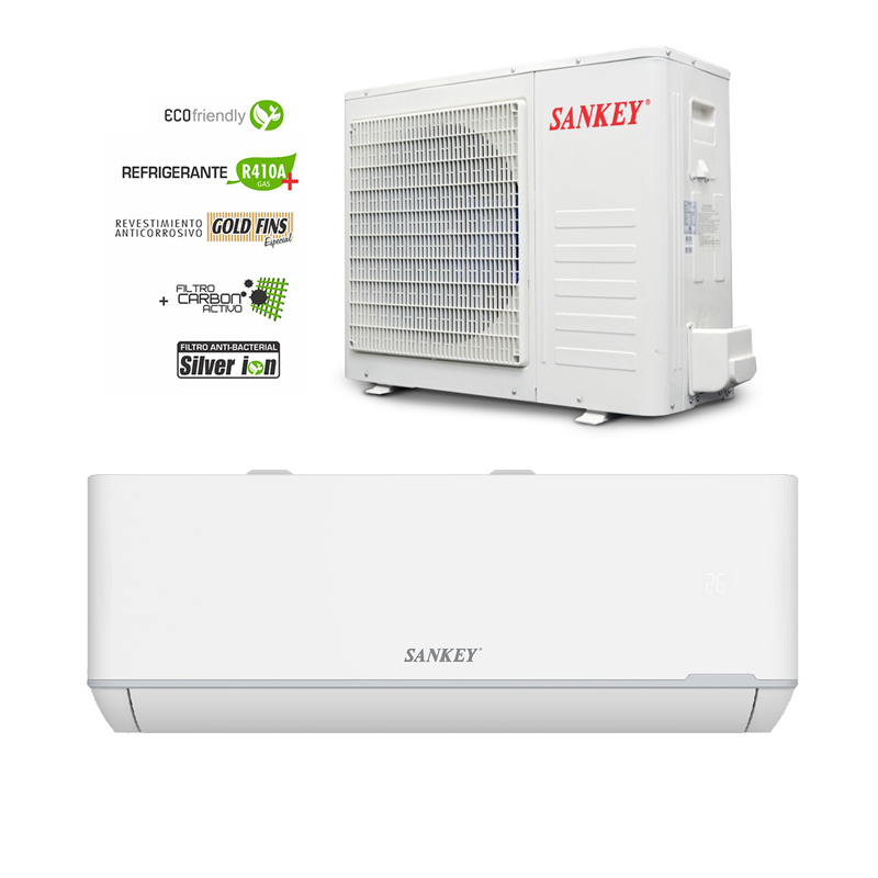 Aire acondicionado split Sankey, básico 12,000 btu ES-12R410C4