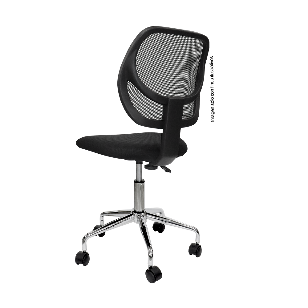 Silla de oficina CM853-1045MNA-1 color negro