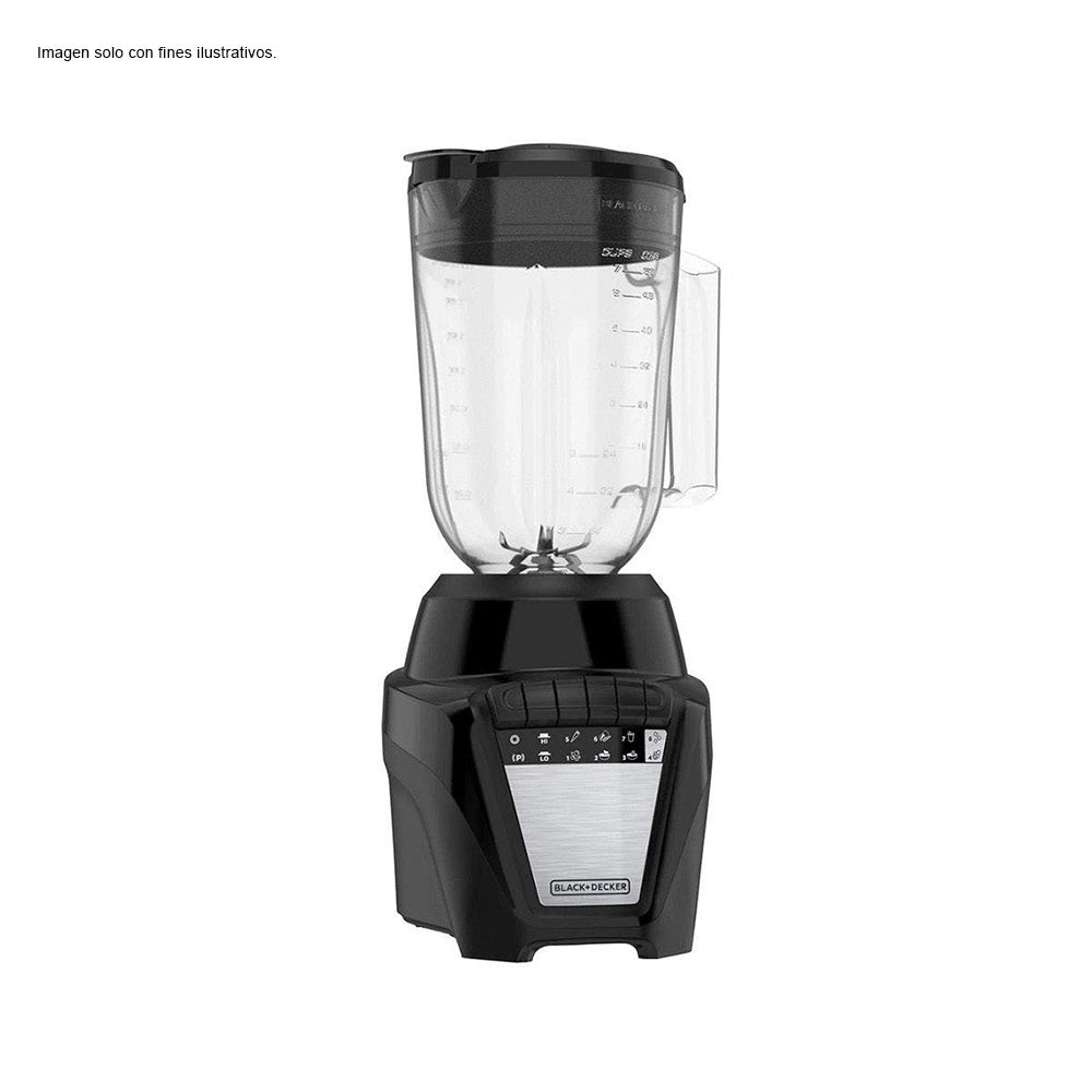 Licuadora BL0877-1BDLA de 1.65 lts Black & Decker 8 velocidades.