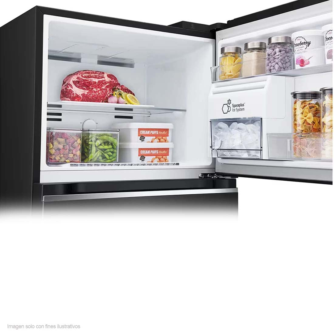 Refrigeradora 14pc VT40APD LG tecnología inverter con dispensador de agua