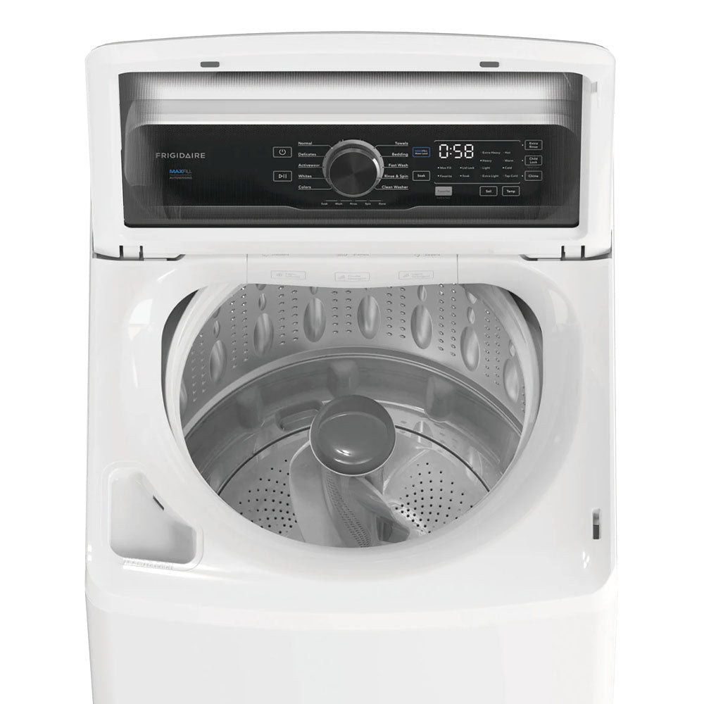 Lavadora 25kg FLVW7523BS Frigidaire 10 ciclos carga superior tambor de acero inoxidable