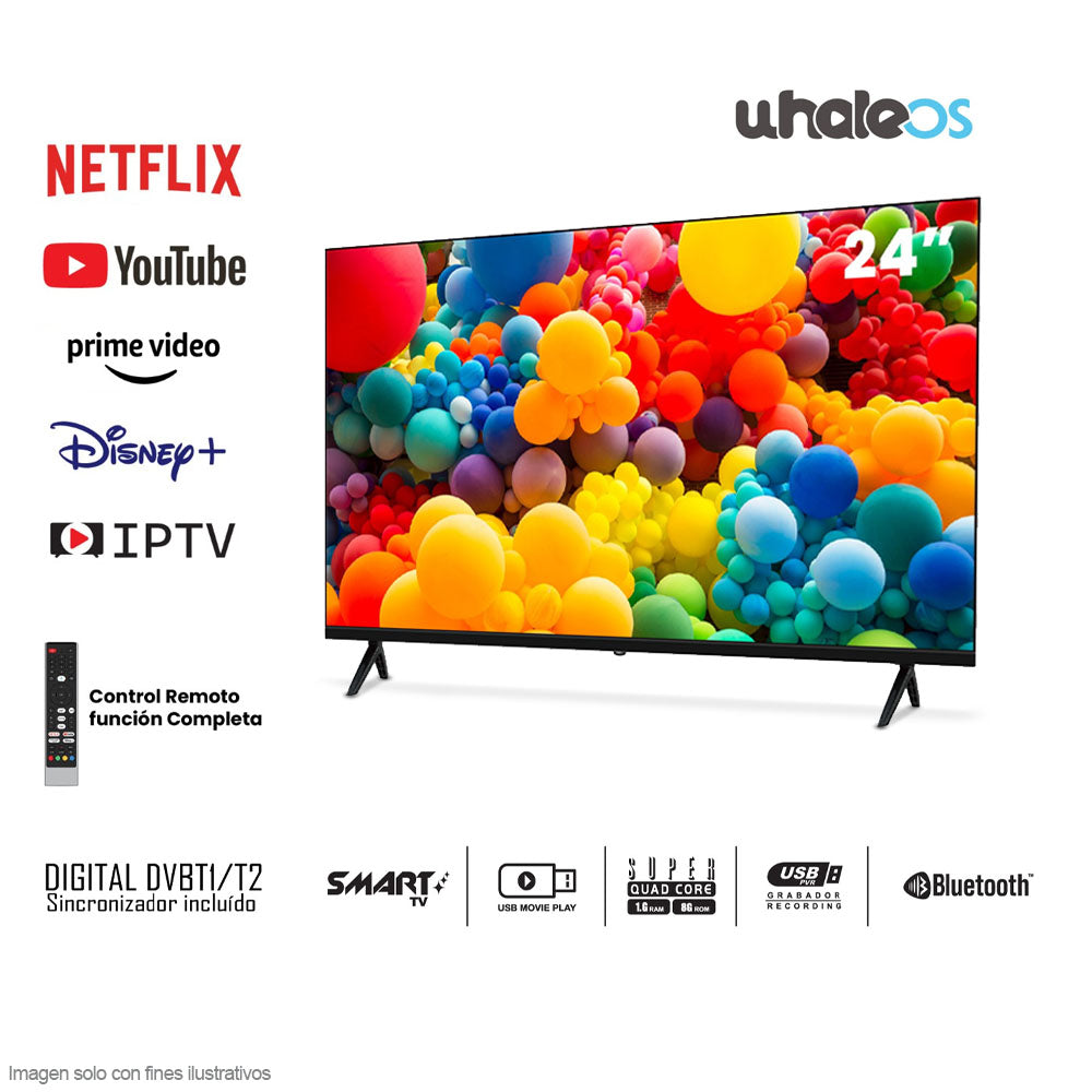 Televisor LED Smart de 24" CLED24SDL2 Sankey