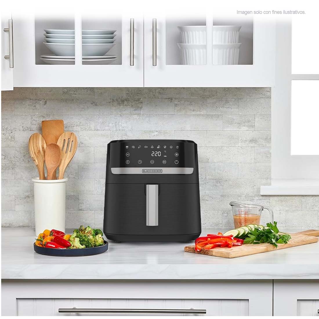 Freidora de aire AFBD62-1BDLA Black & Decker 5.5 litros