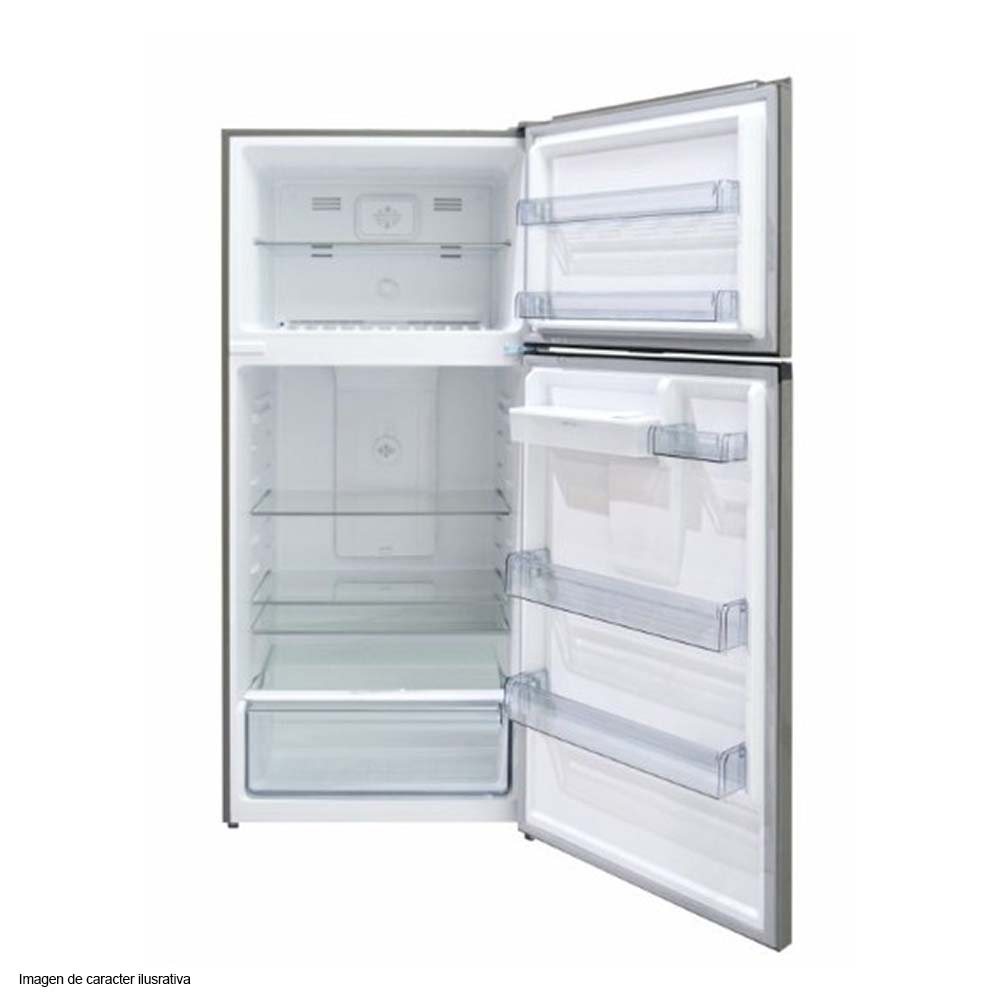 Refrigeradora 20pc Top Mount RF 20IN82WD Sankey color blanca, con dispensador de agua