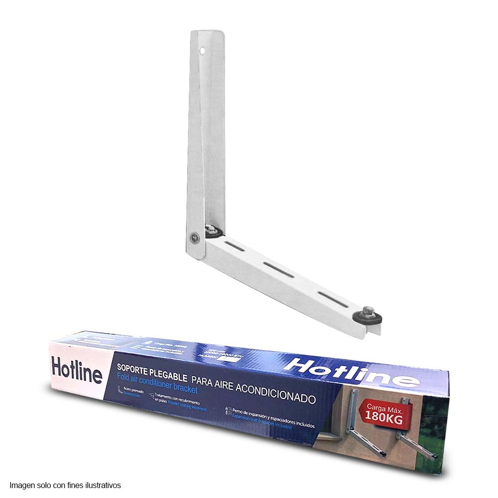 Soporte de aire acondicionado HLAB500 Hotline, capacidad de unidad de 12000-18000 BTU