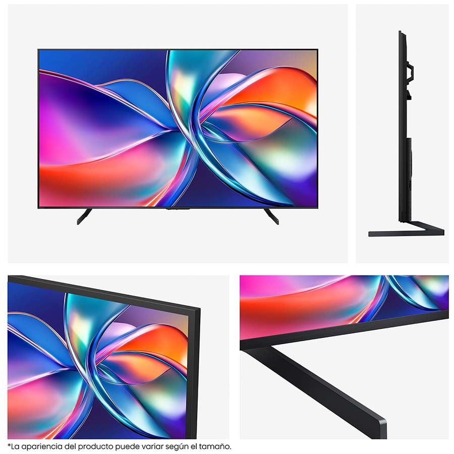Televisor QLED Smart, 98”, 98Q6QG, Hisense, 4K Google TV