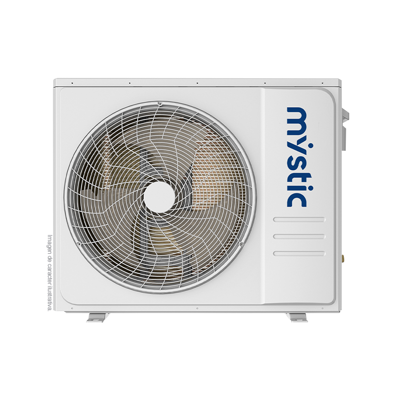 Aire acondicionado 36000 BTU MY-ASR3676 Mystic, serie Elite básico, Flujo de aire 4D, filtro de salud, tubería 100% cobre, protección anticorrosiva Dual Golden Finn