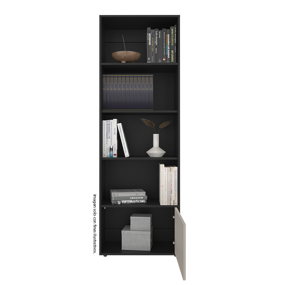 Biblioteca Funes Eco, BWC 14546, color Wengue y capri
