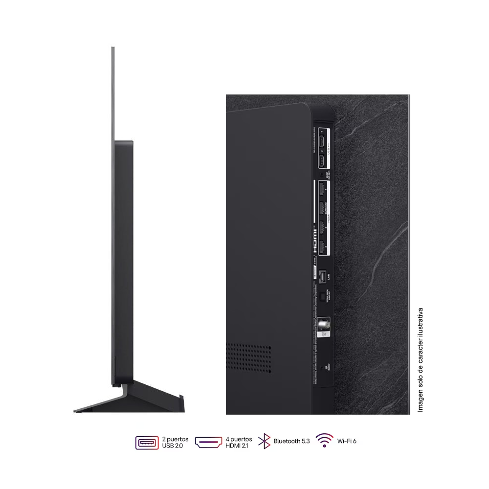 Televisor 55" 4K OLED Smart, modelo OLED55C6PSA de LG