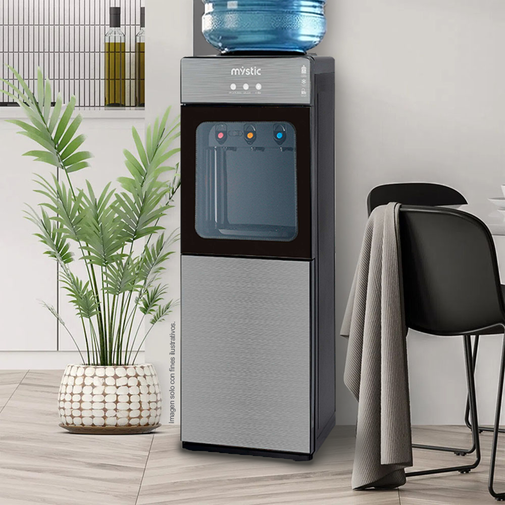 Dispensador de agua MY-WD155, agua caliente /fría / normal tanque interno de 2.3 litros. Mystic