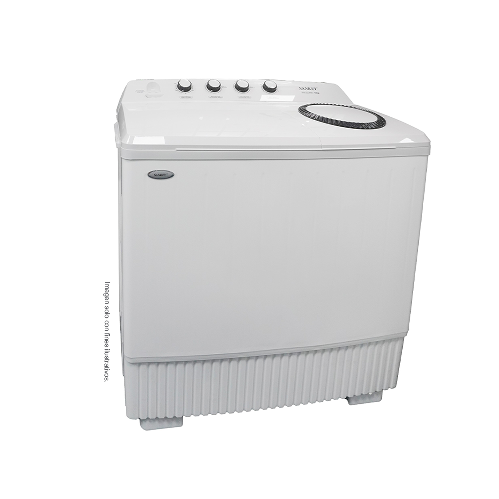 Lavadora semiautomática 32kg modelo WM-3216PW, doble tina. Sankey