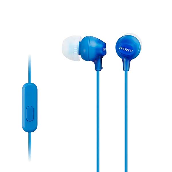 Audífonos Sony MDREX15APL/BLUE In Ear Alámbrico Azul