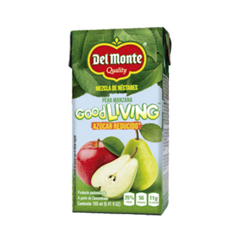 Bebida Del Monte Good Living Pera Manzana 27 Unidades de 200 ML 616