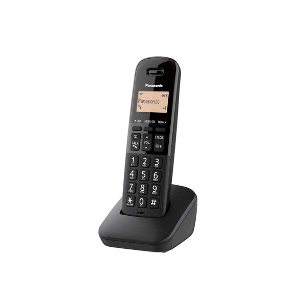 Panasonic KX-TGB310LAW Telefono Inalámbrico Negro y Blanco 1 Auricular