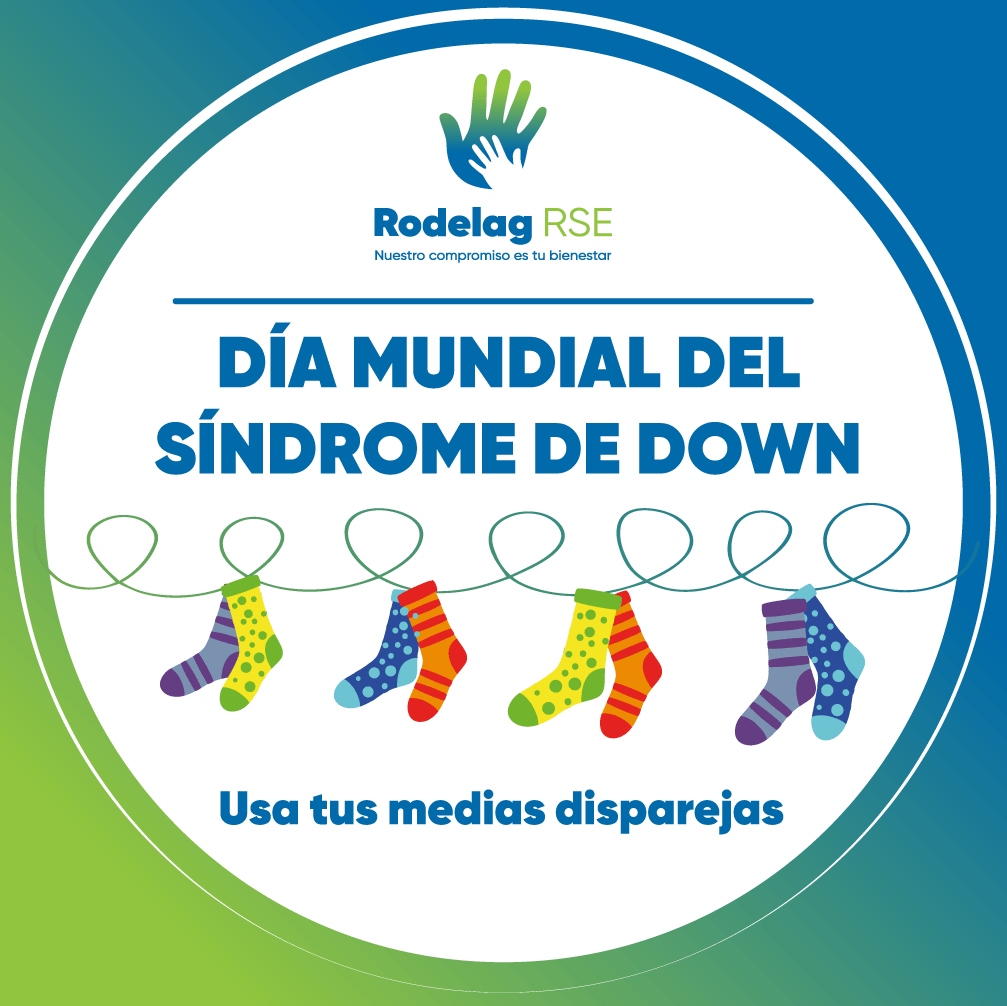 Día Mundial del Síndrome de Down - Usa tus Medias Disparejas 2023