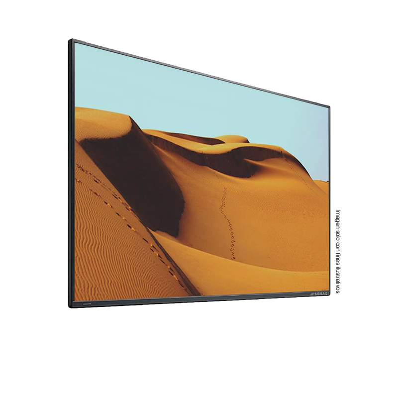 Televisor LED Smart 65" SONAGI, modelo S65U1000A1NA Outdoor 1,000 Nits antirreflejo