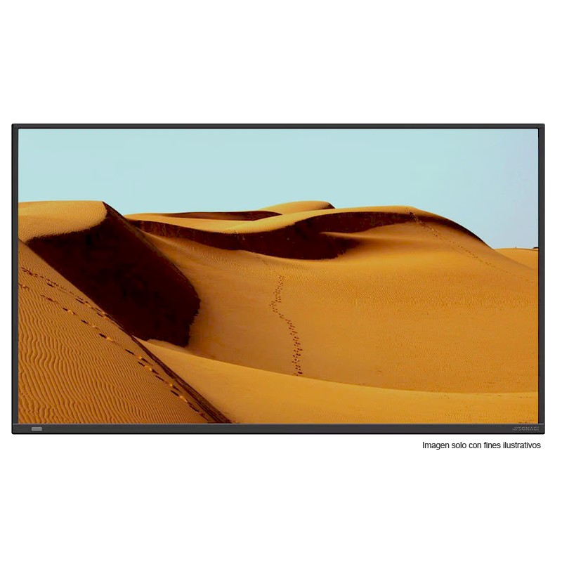 Televisor LED Smart 65" SONAGI, modelo S65U1000A1NA Outdoor 1,000 Nits antirreflejo