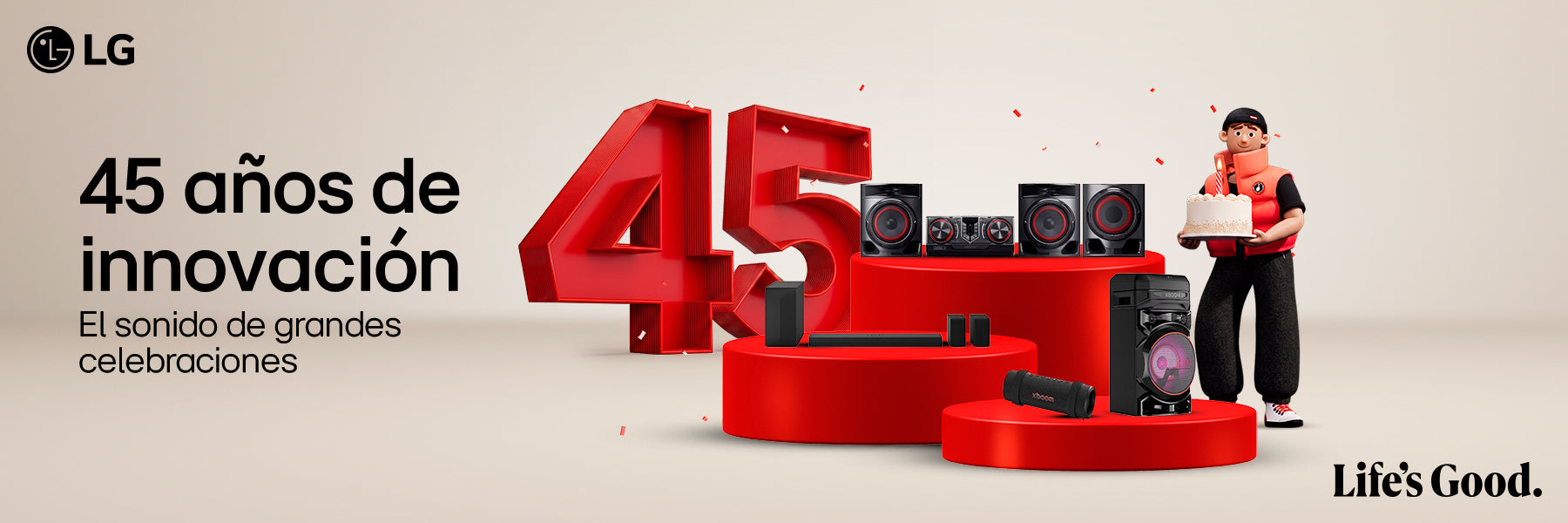 45 años de innovación LG