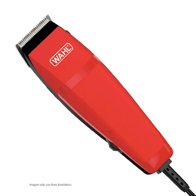 Maquina cortadora para cabello 9314-2708 WAHL, color rojo, 10 piezas.