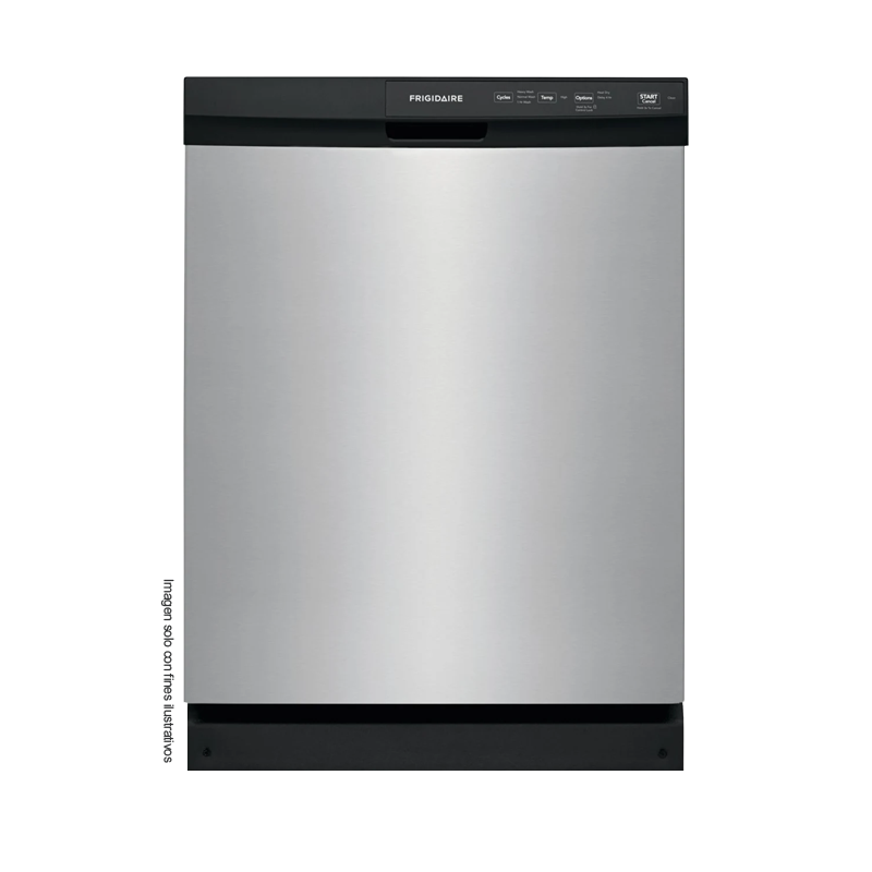 Lavaplatos empotrable 24" FFCD2413US Frigidaire mandos visible, acero inoxidable