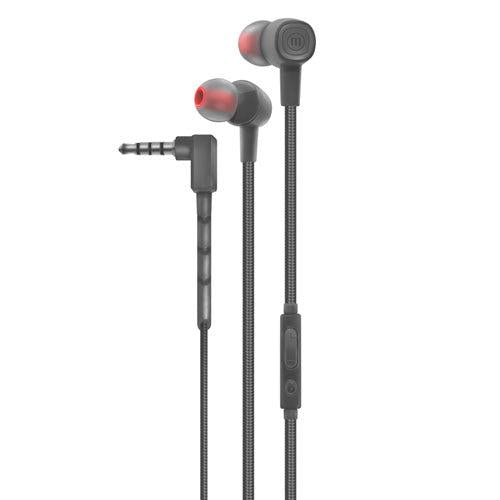 AUDIFONOS MAXELL 348345 IN EAR ALAMBRICO GRIS