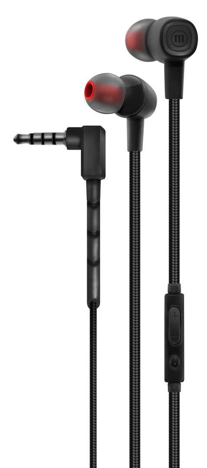 AUDIFONOS MAXELL 348347 IN EAR ALAMBRICO NEGRO