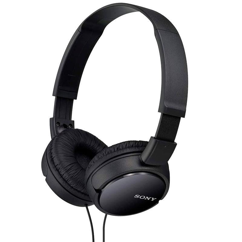 Audífonos Over-Ear Alámbricos, MDR-ZX110/B, Sony, Color negro